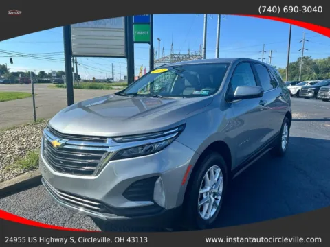 Gray 2024 Chevrolet Equinox LT Sport Utility 4D for sale in Circleville, OH