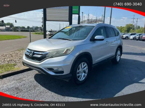 Silver 2016 Honda CR-V EX-L Sport Utility 4D for sale in Circleville, OH
