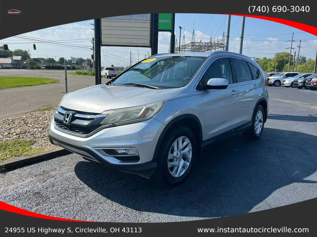 Silver 2016 Honda CR-V EX-L Sport Utility 4D for sale in Circleville, OH