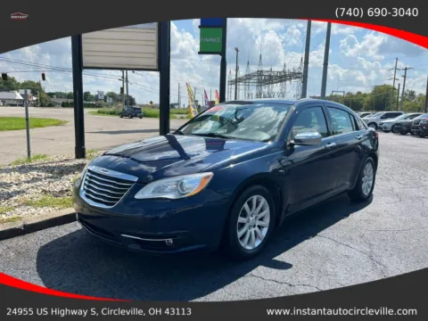 Blue 2013 Chrysler 200 Limited Sedan 4D for sale in Circleville, OH