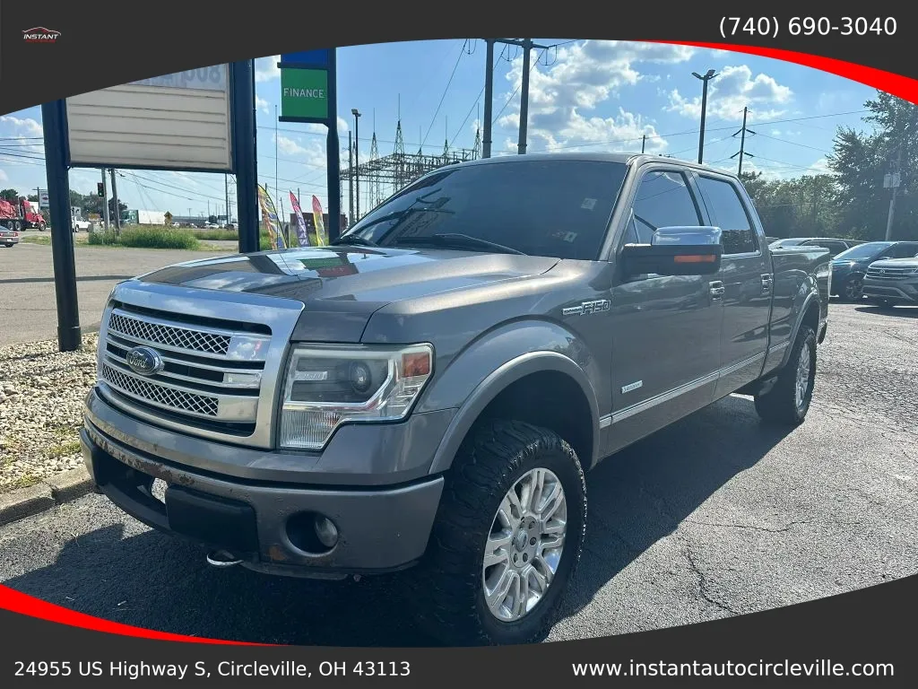 2013 Ford F-150 SuperCrew Cab Platinum Pickup 4D 6 1/2 ft for sale in Circleville, OH