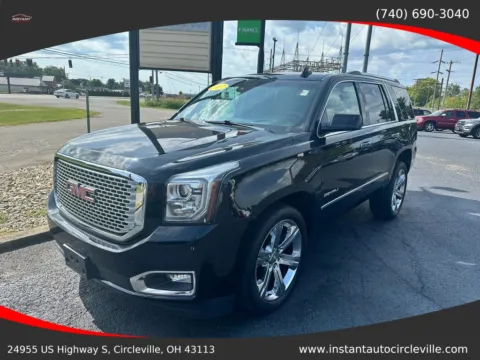 Black 2017 GMC Yukon Denali Sport Utility 4D for sale in Circleville, OH