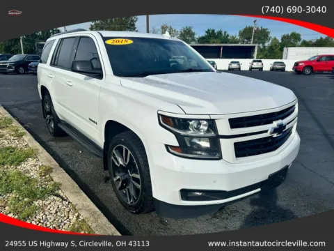 Another view of 2018 Chevrolet Tahoe Premier Sport Utility 4D for sale in Circleville, OH at Instant Auto Sales Circleville