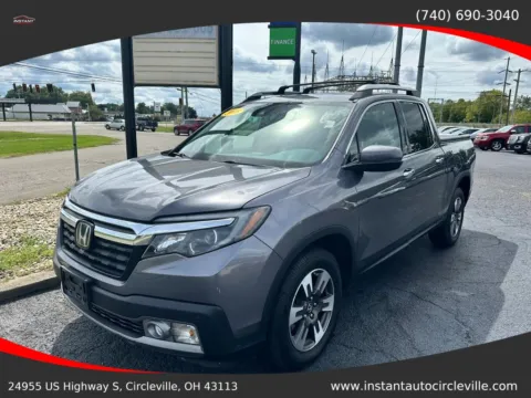 Gray 2018 Honda Ridgeline RTL-E Pickup 4D 5 ft for sale in Circleville, OH