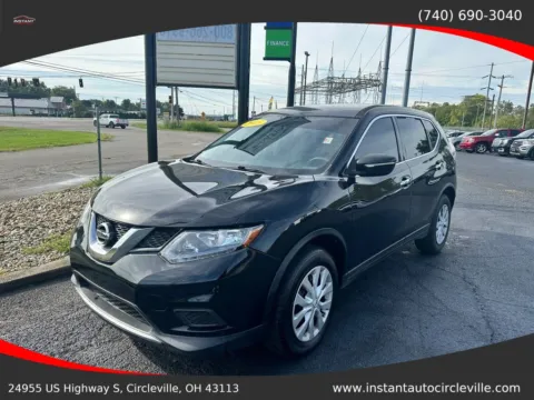 Black 2015 Nissan Rogue S Sport Utility 4D for sale in Circleville, OH
