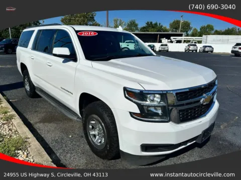 Another view of 2016 Chevrolet Suburban Commercial Sport Utility 4D for sale in Circleville, OH at Instant Auto Sales Circleville