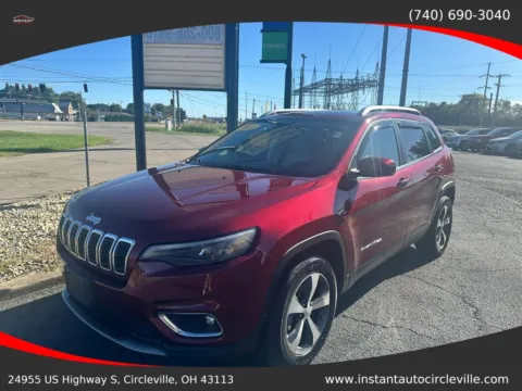 Red 2019 Jeep Cherokee Limited Sport Utility 4D for sale in Circleville, OH