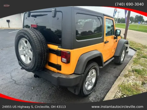 More photos of 2012 Jeep Wrangler Sport SUV 2D at Instant Auto Sales Circleville, OH