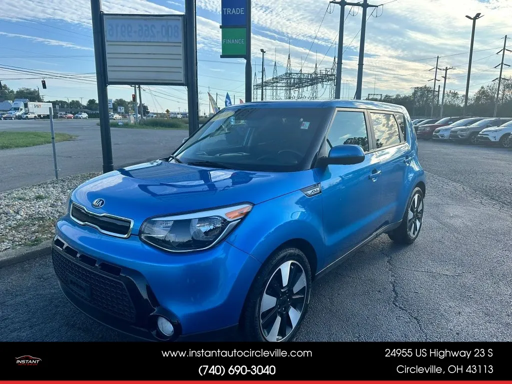 Blue 2016 Kia Soul + Wagon 4D for sale in Circleville, OH