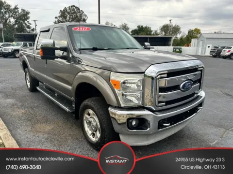 Another view of 2011 Ford F250 Super Duty Crew Cab XLT Pickup 4D 6 3/4 ft for sale in Circleville, OH at Instant Auto Sales Circleville