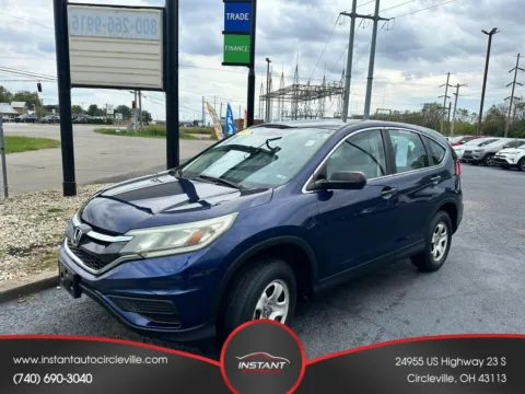 Blue 2015 Honda CR-V LX Sport Utility 4D for sale in Circleville, OH