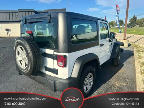 More photos of 2015 Jeep Wrangler Sport S Sport Utility 2D at Instant Auto Sales Circleville, OH