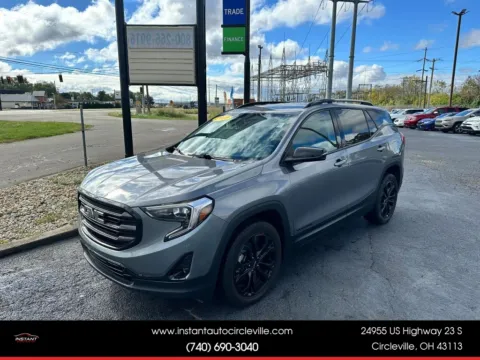 Gray 2021 GMC Terrain SLT Sport Utility 4D for sale in Circleville, OH