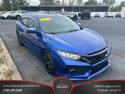 Another view of 2018 Honda Civic EX Hatchback 4D for sale in Circleville, OH at Instant Auto Sales Circleville
