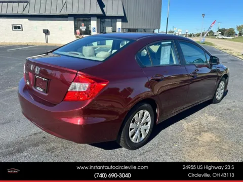 More photos of 2012 Honda Civic LX Sedan 4D at Instant Auto Sales Circleville, OH