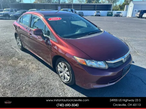 Another view of 2012 Honda Civic LX Sedan 4D for sale in Circleville, OH at Instant Auto Sales Circleville