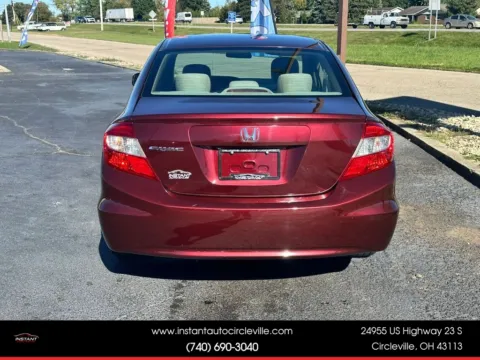 More photos of 2012 Honda Civic LX Sedan 4D at Instant Auto Sales Circleville, OH
