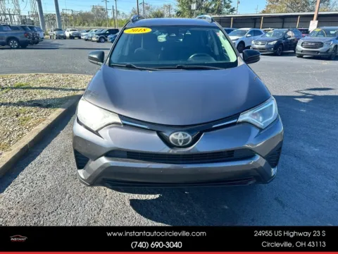 Photos of 2018 Toyota RAV4 LE Sport Utility 4D for sale in Circleville, OH at Instant Auto Sales Circleville
