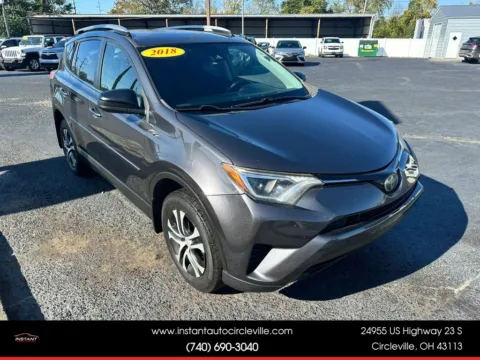 Another view of 2018 Toyota RAV4 LE Sport Utility 4D for sale in Circleville, OH at Instant Auto Sales Circleville