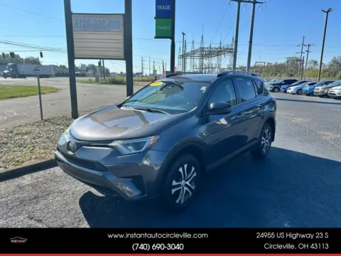 Gray 2018 Toyota RAV4 LE Sport Utility 4D for sale in Circleville, OH