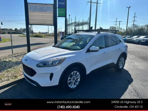 White 2020 Ford Escape SE Sport Utility 4D for sale in Circleville, OH