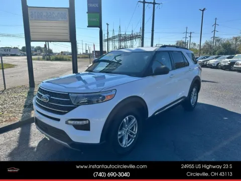 White 2020 Ford Explorer XLT Sport Utility 4D for sale in Circleville, OH