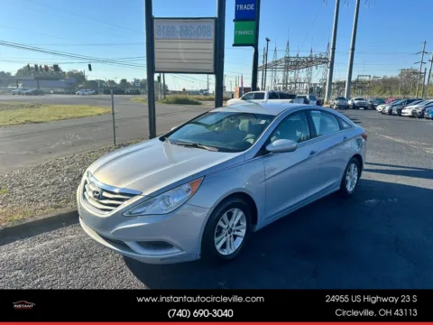Blue 2013 Hyundai Sonata GLS Sedan 4D for sale in Circleville, OH