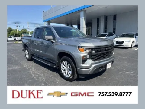 Gray 2026 Chevrolet Silverado 1500 Custom for sale in Suffolk, VA