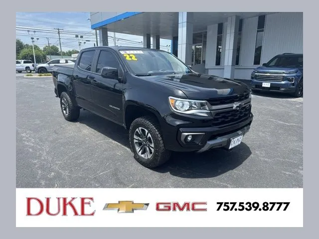 Black 2022 Chevrolet Colorado Z71 for sale in Suffolk, VA