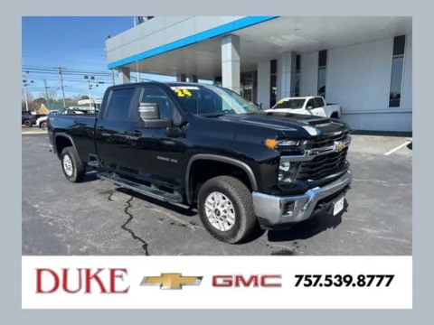 Black 2024 Chevrolet Silverado 2500HD LT for sale in Suffolk, VA