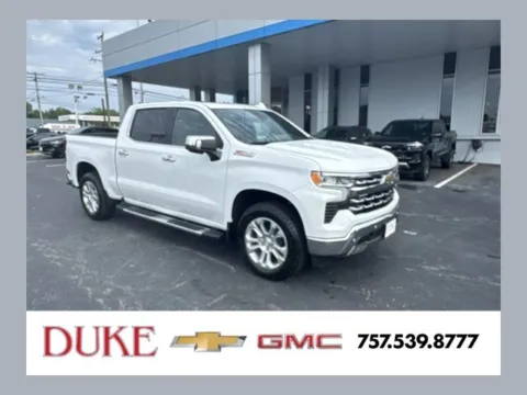 White 2026 Chevrolet Silverado 1500 LTZ for sale in Suffolk, VA