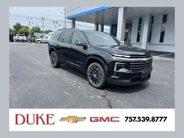 Black 2026 Chevrolet Traverse LT for sale in Suffolk, VA