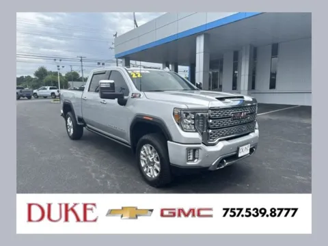 Silver 2022 GMC Sierra 2500 HD Denali for sale in Suffolk, VA