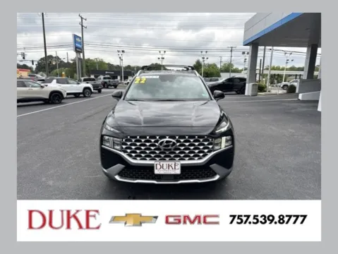 Black 2022 Hyundai Santa Fe SEL for sale in Suffolk, VA
