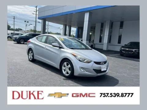 Silver 2012 Hyundai Elantra GLS for sale in Suffolk, VA