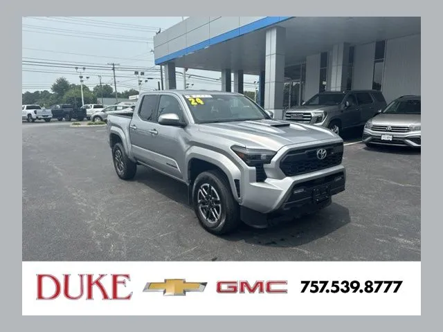 Silver 2024 Toyota Tacoma TRD Sport for sale in Suffolk, VA