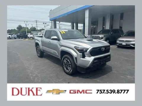 Silver 2024 Toyota Tacoma TRD Sport for sale in Suffolk, VA