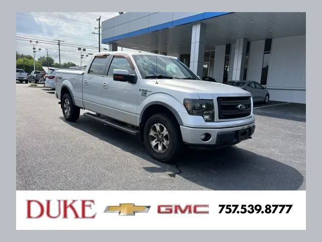Silver 2013 Ford F-150 FX4 for sale in Suffolk, VA