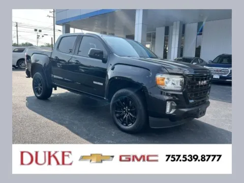 Black 2021 GMC Canyon Elevation for sale in Suffolk, VA