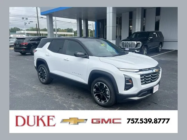 White 2027 Chevrolet Equinox LT for sale in Suffolk, VA