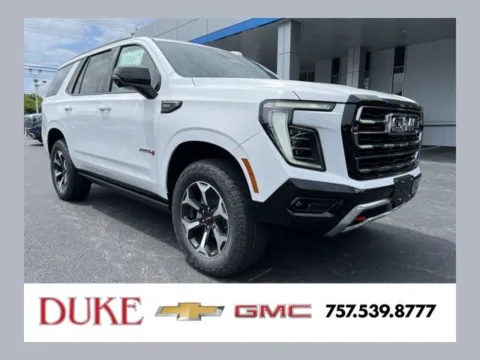 White 2026 GMC Yukon AT4 for sale in Suffolk, VA