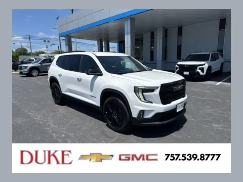 White 2026 GMC Acadia Elevation for sale in Suffolk, VA