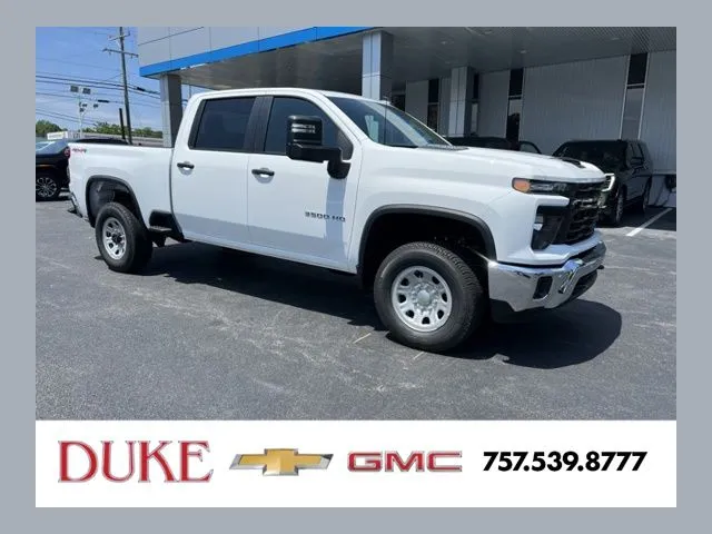 White 2026 Chevrolet Silverado 3500 HD Work Truck for sale in Suffolk, VA