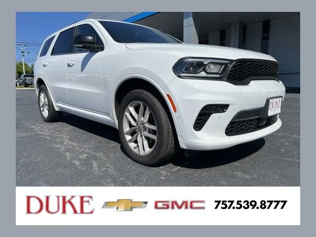 White 2023 Dodge Durango GT Premium for sale in Suffolk, VA