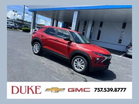 Red 2026 Chevrolet TrailBlazer LS for sale in Suffolk, VA