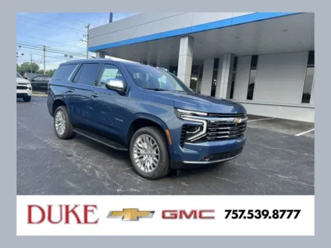 Blue 2026 Chevrolet Tahoe Premier for sale in Suffolk, VA