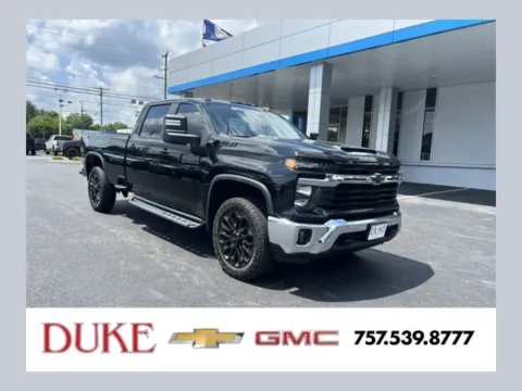 Black 2024 Chevrolet Silverado 2500 HD LT for sale in Suffolk, VA