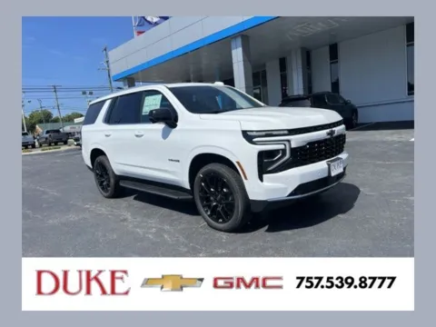 White 2026 Chevrolet Tahoe LT for sale in Suffolk, VA