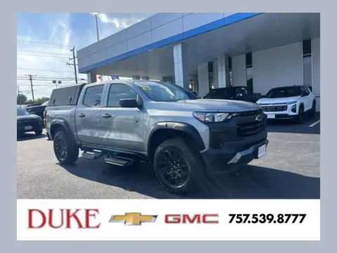 Gray 2023 Chevrolet Colorado Trail Boss for sale in Suffolk, VA