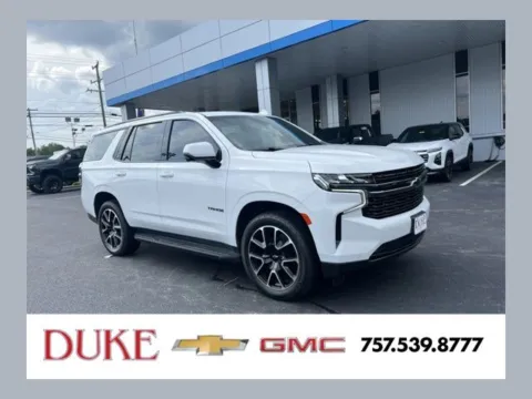 White 2021 Chevrolet Tahoe RST for sale in Suffolk, VA